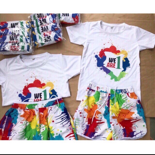 Com bo 12 bộ và 1 áo đi biển