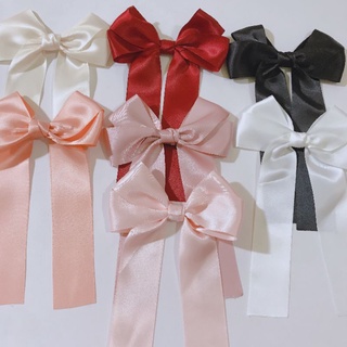 Kẹp tóc nơ lụa satin cao cấp
