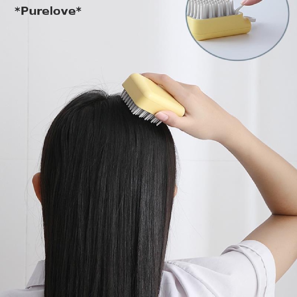 Lược Silicone Mát Xa Da Đầu Tiện Dụng Khi Tắm