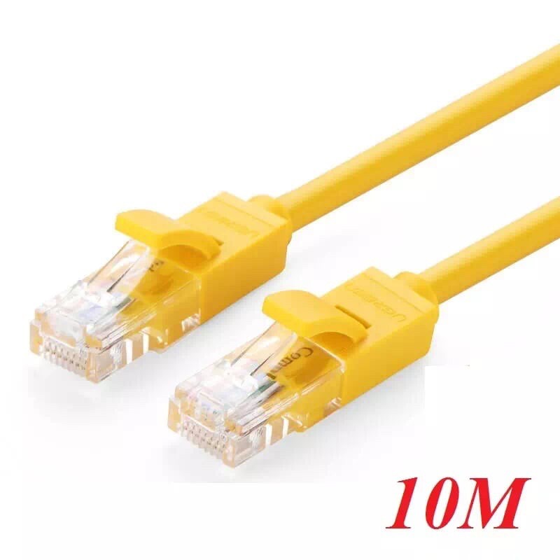 [Mã ELFLASH3 hoàn 10K xu đơn 20K] cáp mạng cat 5e ugreen 10m 30642