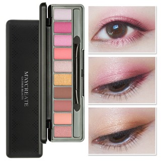 Bộ phấn mắt khay 10 màu Maycreate nội địa Trung