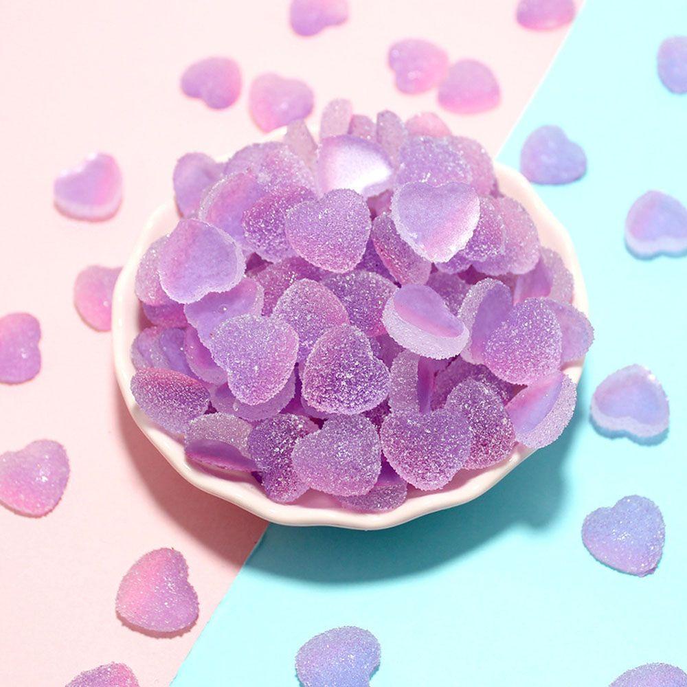BERNARDO Đồ Trang Trí Mô Phỏng Thức Ăn Cabochon Bằng Resin Mềm Mại Dễ Thương