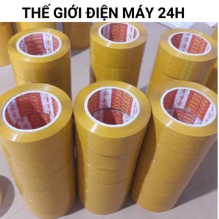 Băng Keo Đục ( Vàng ) Loại 100yard - Cuộn 200g - Hàng Cao Cấp Loại 1