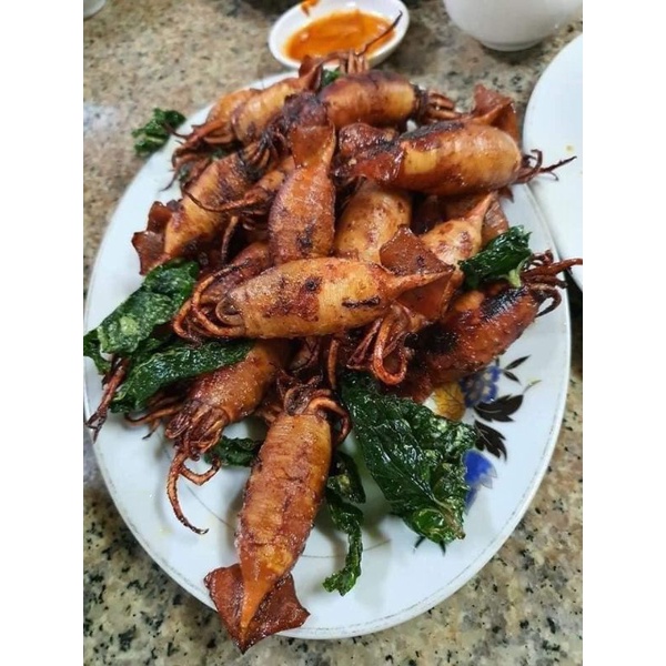 Mực sim trứng ❤HÀ NỘI NOWSHIP❤ hộp 500g. mực được làm sạch, hấp sơ về chỉ cần rửa lại và chế biến: rim me, xào, hấp | BigBuy360 - bigbuy360.vn