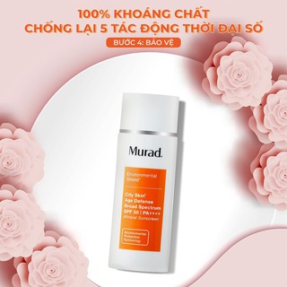 Kem Chống Nắng Khoáng Chất - Murad City Skin Age Defense Broad Spectrum SPF 50 PA++++