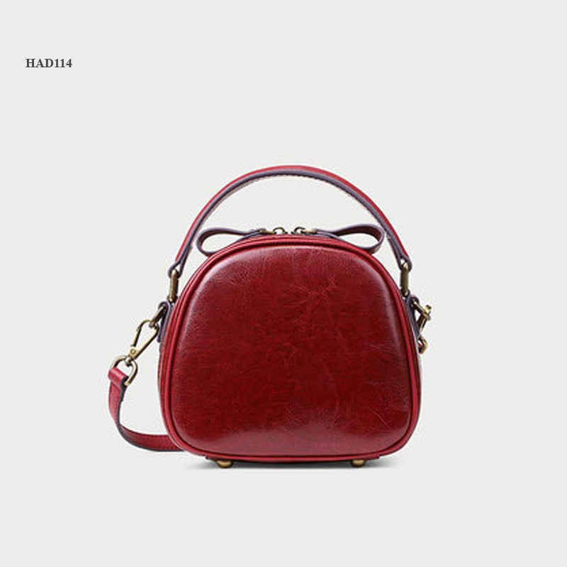 Samdo: Balo kiêm túi xách nữ da thật cao cấp  - Chính hãng Huada - túi mini trẻ trung công sở đi làm, đi chơi HAD114
