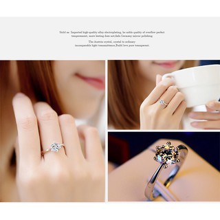 Nhẫn Bạc 925 Đính Đá Sang Trọng