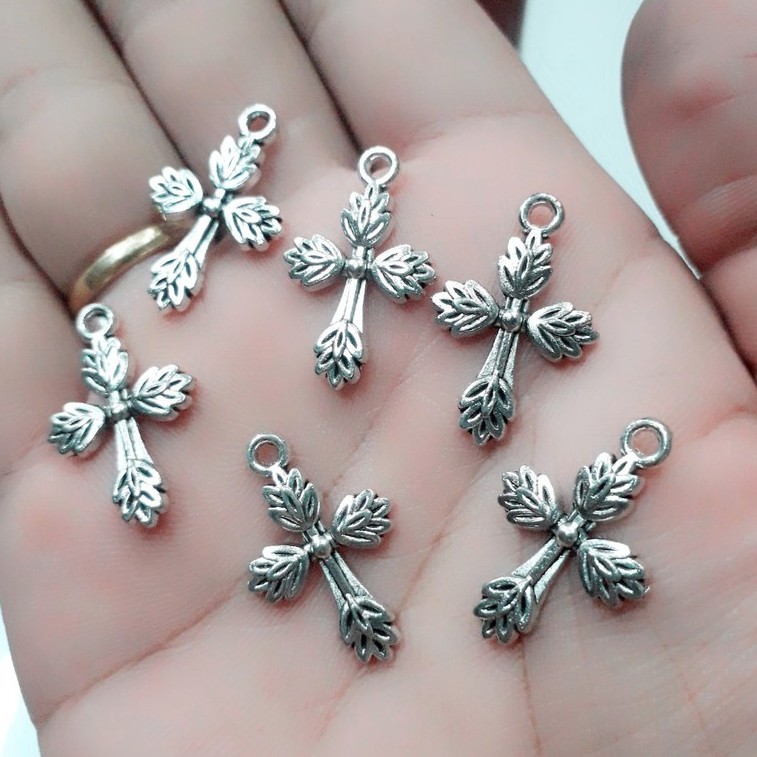 charm thánh giá tia 25k / 50 gram / gói [ nguiyên liệu handmade giá rẻ TPHCM - HÀ NỘI ]