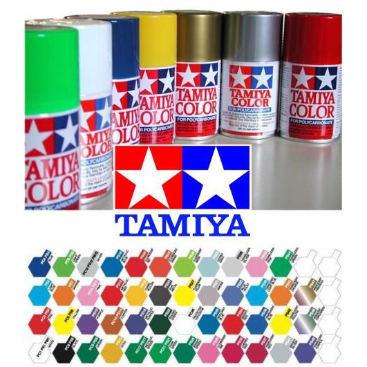 Sơn xịt Tamiya 100ml (TS91-TS102)  - GDC