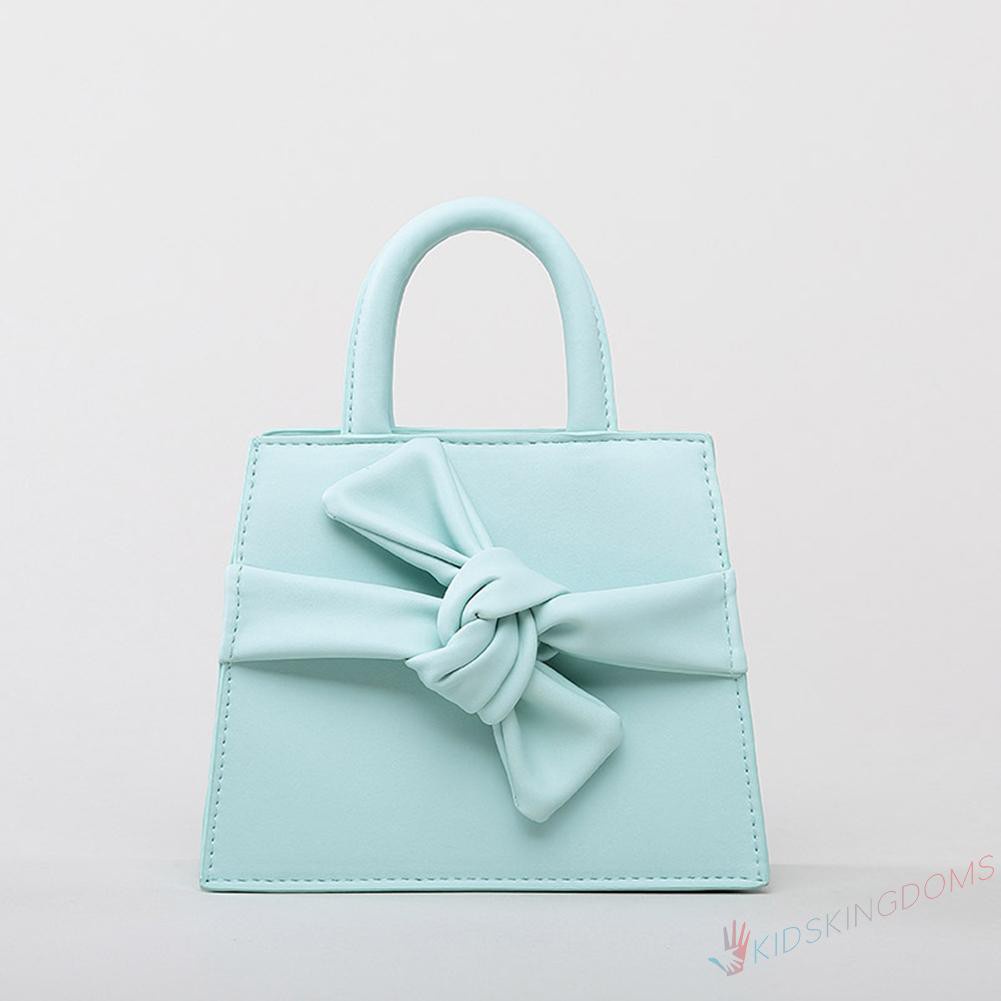 【Big Sale】Mini Elegant Bow Messenger Bag Women Sweet Wristlet Shoulder Belt Pouches