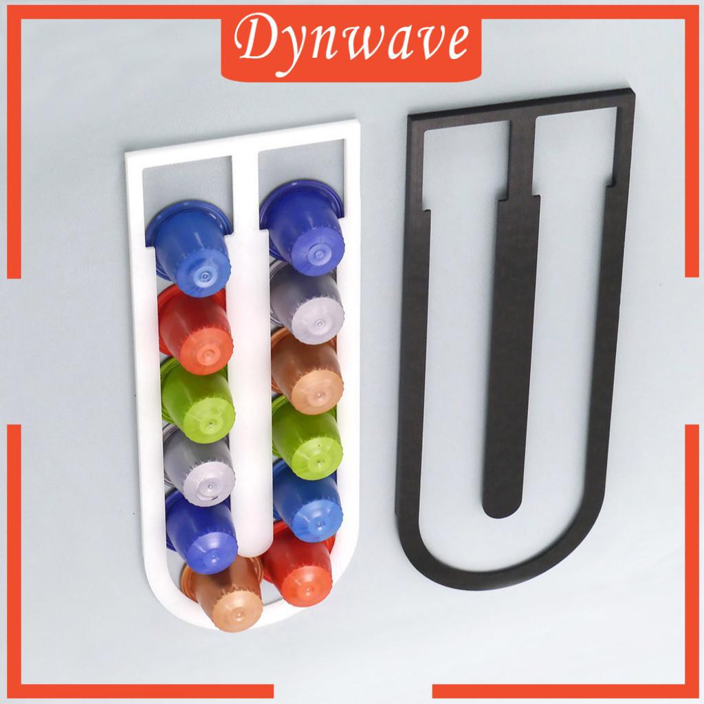 [DYNWAVE] Coffee Capsule Holder Storage  Stand Rack Dispenser 12 Capsules for Nespresso