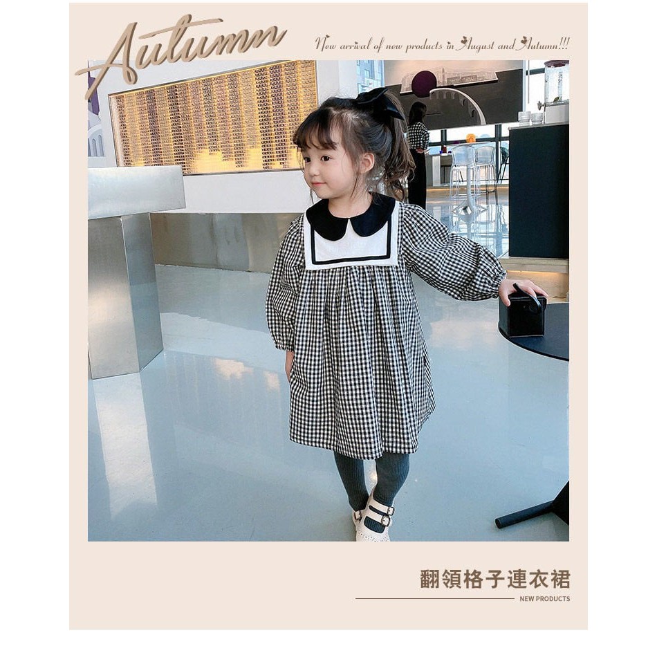 Váy kẻ caro 2 lớp cổ