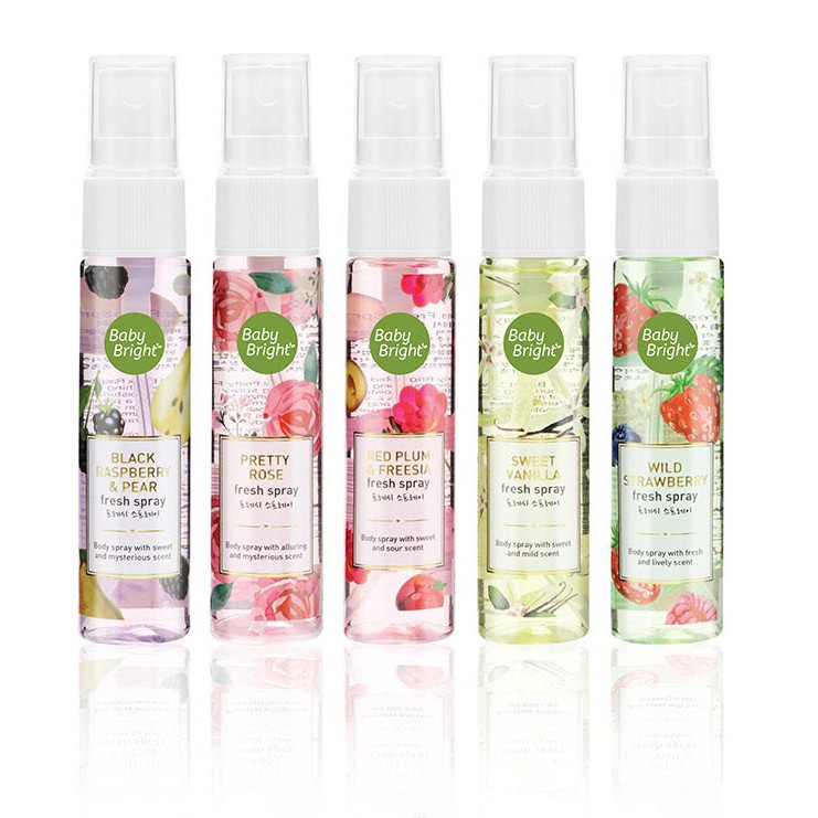 [Auth Thái ] Xịt Thơm Baby Bright Body Mist So Cute Hương Vanila - Xịt Thơm Toàn Thân, Quần Áo | Thế Giới Skin Care