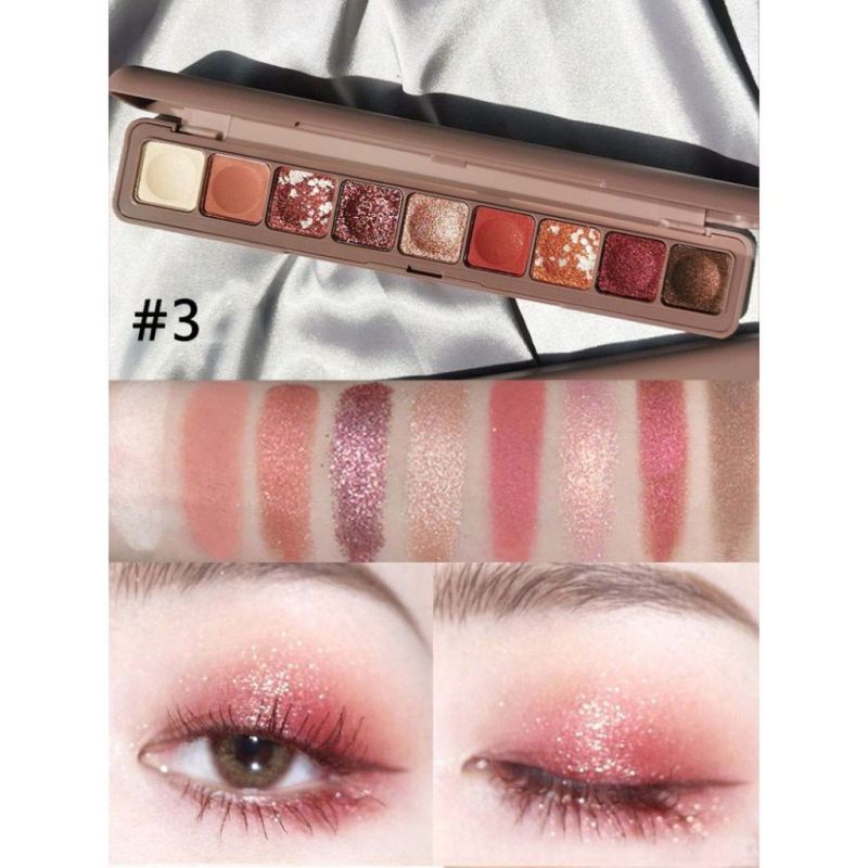 [Hàng mới về] Bảng phấn mắt Lameila 9 màu đẹp mắt