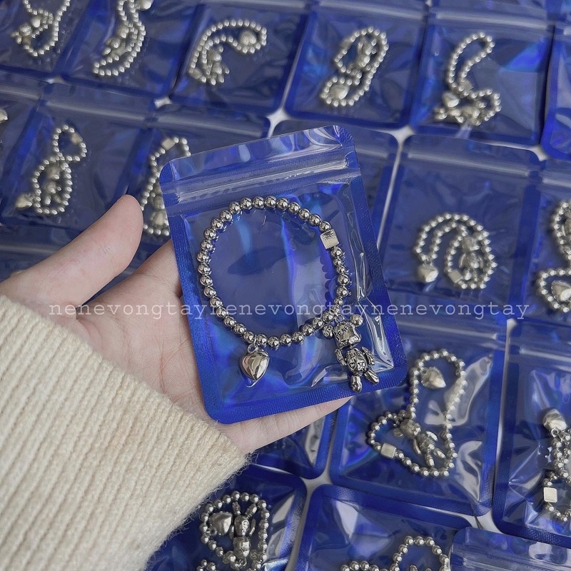 [ẢNH THẬT] Vòng bi tag gấu inox xinh đẹp