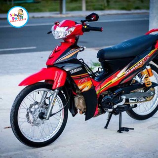 [SHIN DECAL] Tem xe SIRIUS ĐỎ ĐEN