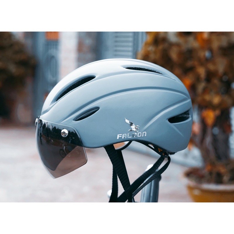 Mũ xe đạp POC falcon city xám - Nón bảo hiểm thể thao