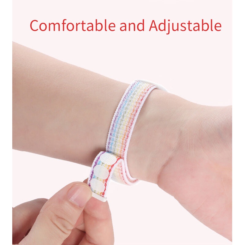 Vòng tay nylon nhiều màu sắc dành cho thay thế dây đeo thông minh Oppo