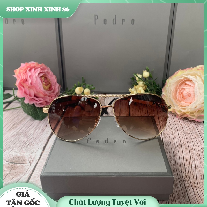 ComBo Thắt Lưng Da Predro Tặng Kèm Kính Râm Nam Cao Cấp - Dây Lưng Nam Sang Đẹp Lịch Lãm