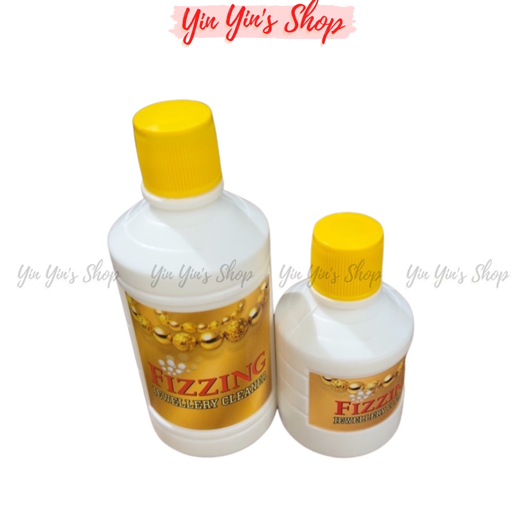 Nước rửa nữ trang, nước rửa trang sức vàng bạc Fizzing dung tích 35ml nhanh chóng làm sạch và làm sáng vàng bạc, loại bỏ