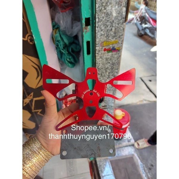 Pát Bản Số Nhôm CNC EX155 Exciter 2021 VVA Đủ Màu