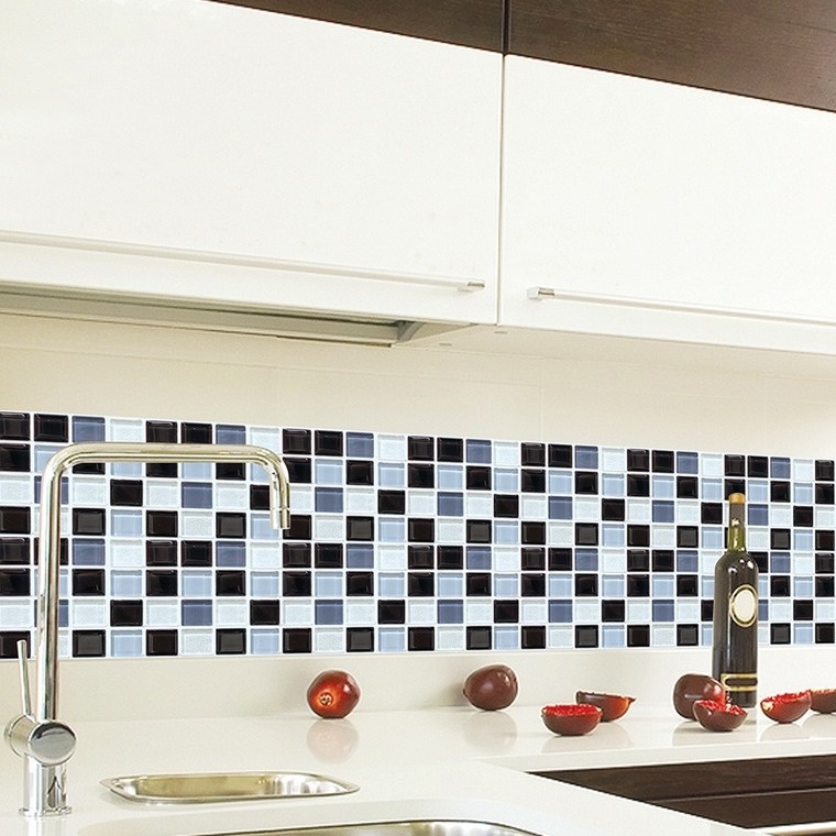 Sticker Dán Tường Họa Tiết Gạch Ốp Lát Tự Dính Cho Nhà Bếp/Phòng Tắm