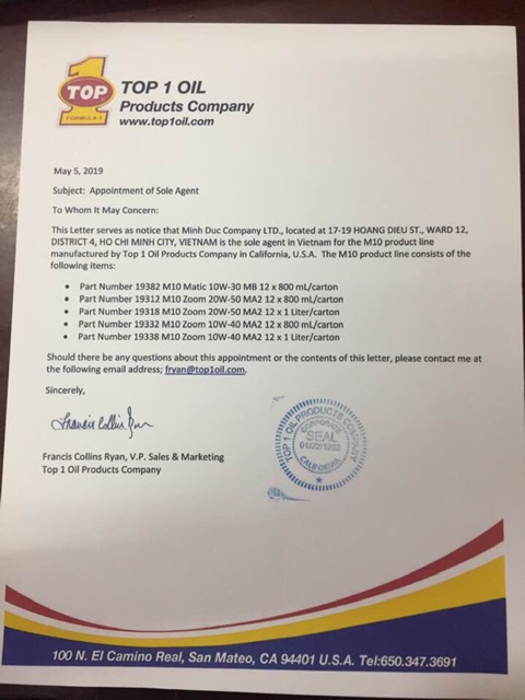 TOP 1 Synthetic Chain Lube 400ml