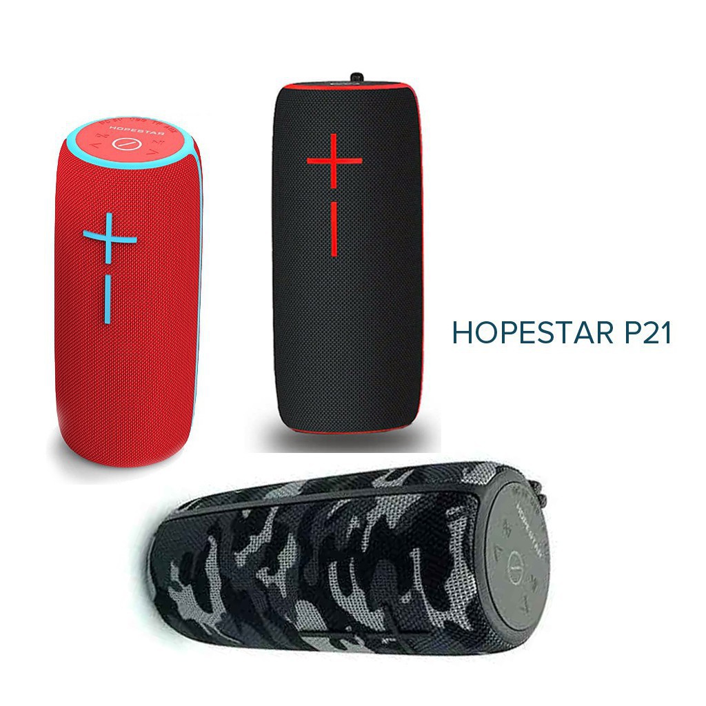 Loa bluetooth HopeStar P21 ☢️FreeShip☢️ TWS kết nối cùng lúc 2 loa - chống nước tiêu chuẩn IPX6, nghe nhạc cực chất