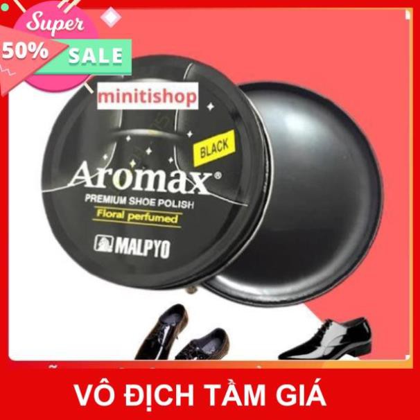 Xi Đánh Giày Aromax Hàn Quốc Cao Cấp, Chất Lượng, Đủ 3 Màu Đen, Nâu Bò, Trắng Bóng