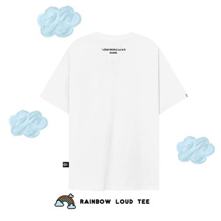 Áo thun Rainbow Loud Tee - White