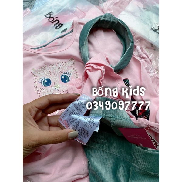 Set 3 Món Bé Gái Meow Kèm Headband