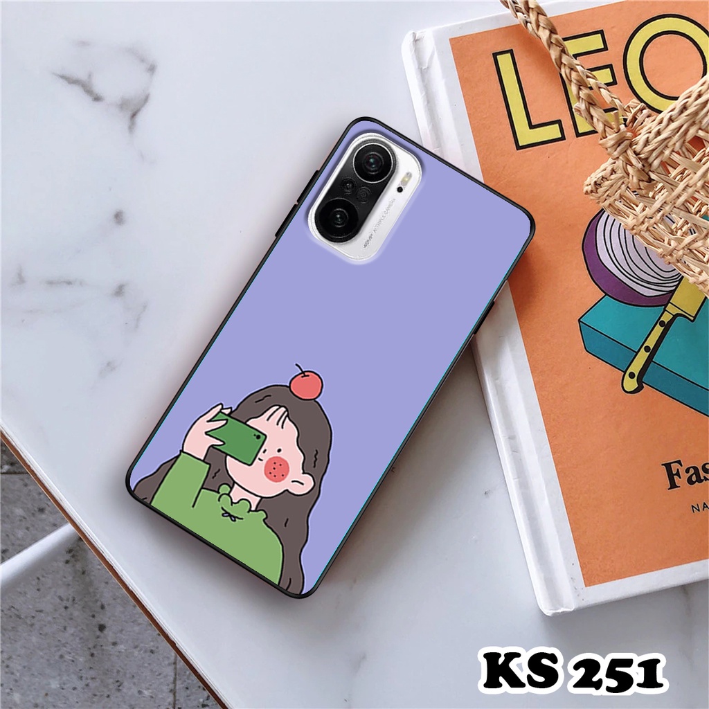 Ốp lưng Xiaomi Redmi K40 - Redmi K40 Gaming - Mi 11X - Ốp in hình bé gái siêu đáng yêu, thời trang