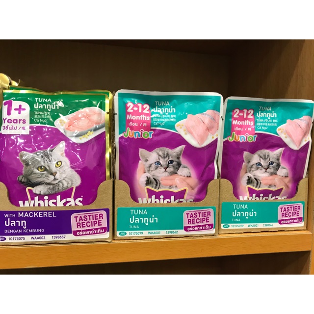 Pate whiskat cho mèo con