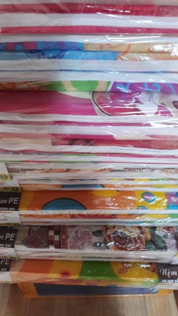 Nệm PE Gấp 3 1m x 2m x 3cm 1 người nằm - ký túc xá - nhà trọ sinh viên