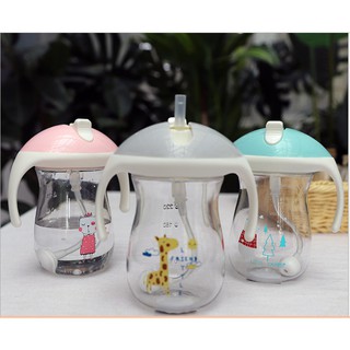 Bình tập hút hàng hiệu diller chất liệu tritan cao cấp - thương hiệu diller 270ml