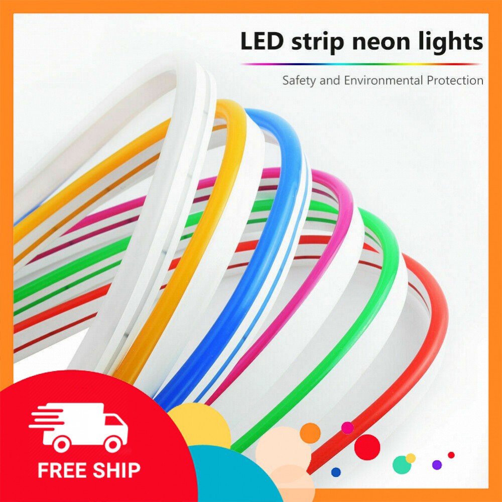 Dây đèn led ống neon dẻo mini 12V không thấm nước