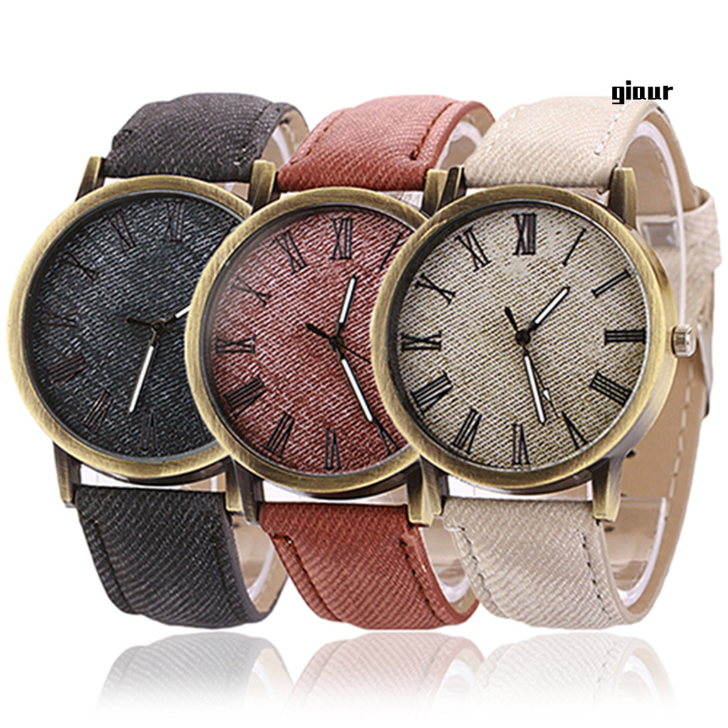 Đồng Hồ Đeo Tay Giaur Số La Mã Cho Nam Và Nữ | BigBuy360 - bigbuy360.vn