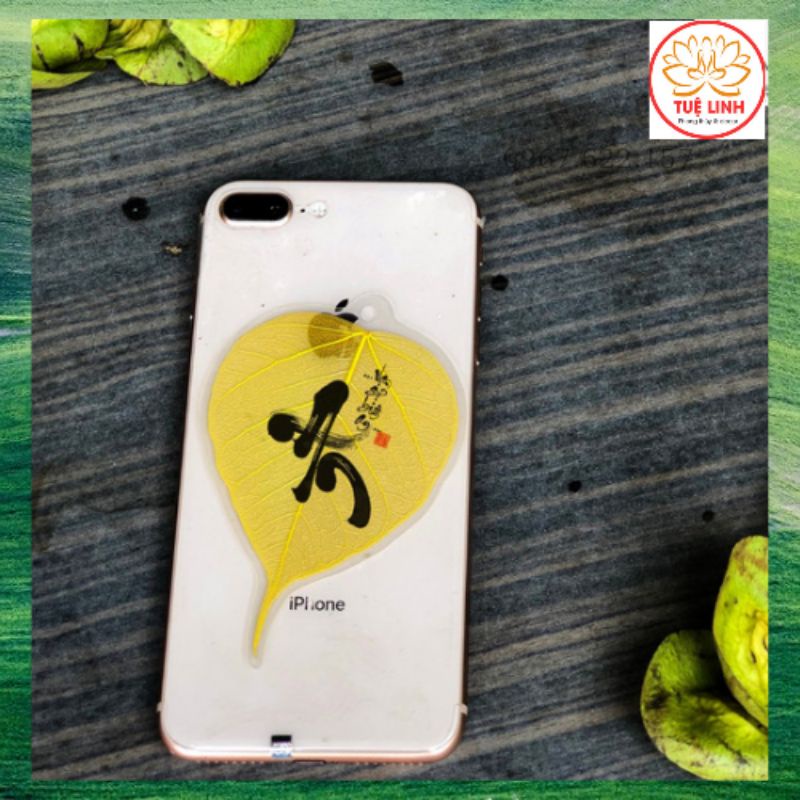 Lá Bồ Đề _ Chữ An Vạn Sự Bình An