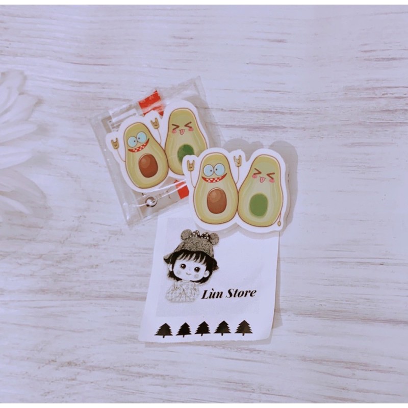 Gôm/ tẩy hình trái bơ