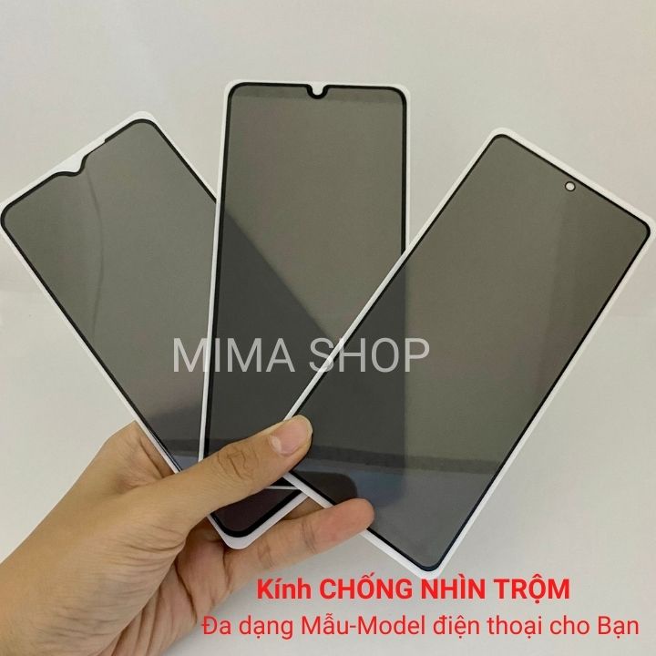 Kính cường lực Chống nhìn trộm Xiaomi Poco C40/X3/X3 GT/X3 PRO/X3 NFC/F3/F3 PRO/M3/M3 PRO/M4 PRO/X4 GT/X4 PRO-Full màn