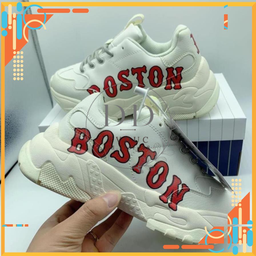 [Tặng 1 đôi Tất] Giầy Thể Thao Nam Nữ,Giầy MLB Boston, Độn Đế Tăng Chiều Cao Siêu Hot Full size (36-43) | WebRaoVat - webraovat.net.vn