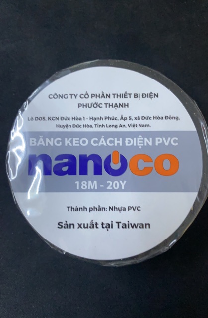 Băng keo cách điện NANOCO