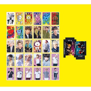 Lomo card BTS gồm 30 tấm ảnh khác nhau