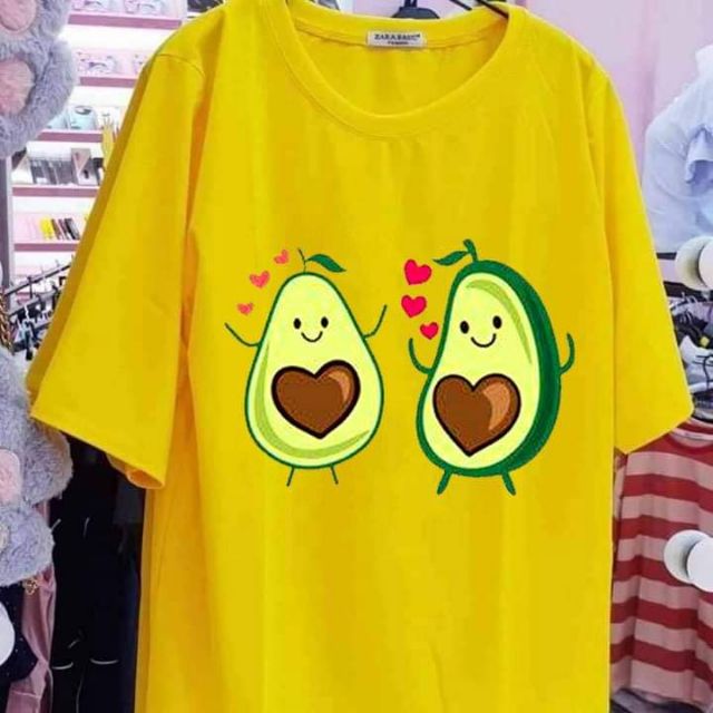 Áo Phông Tay Lỡ  FREESHIP  Giảm Ngay 5K Khi Nhập [ AO PHONG ] - Áo Phông Tay Nữ Hình Bơ giá rẻ