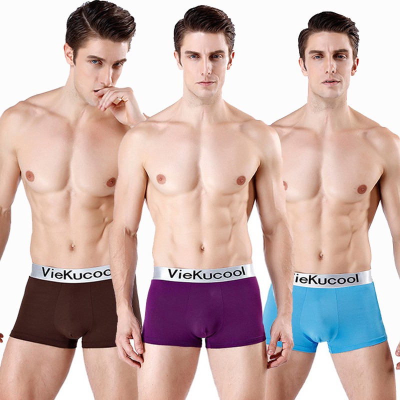 Quần lót boxer vải lụa co dãn tốt cho nam giới