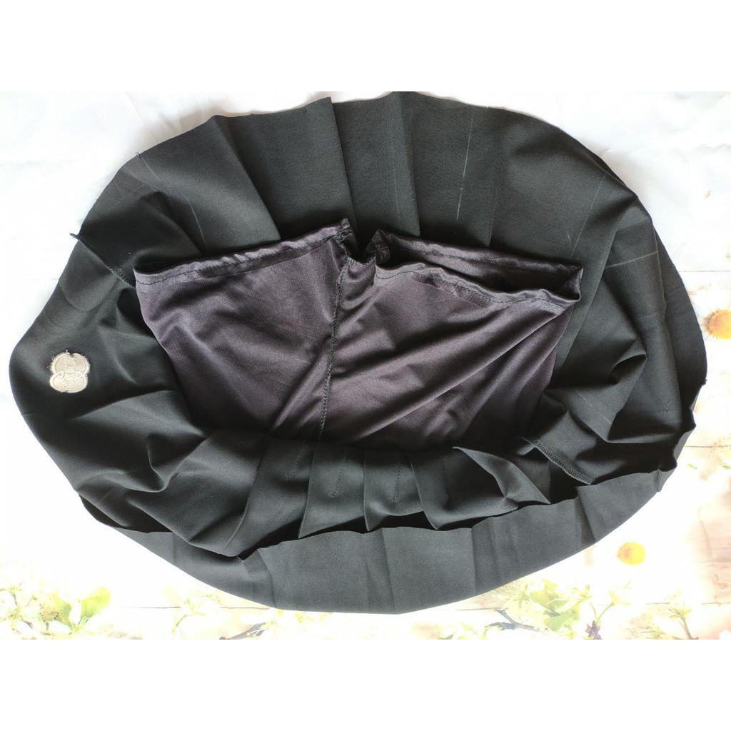 CHÂN VÁY XẾP LI ĐAI HỌA TIẾT VẢI UMI | BigBuy360 - bigbuy360.vn