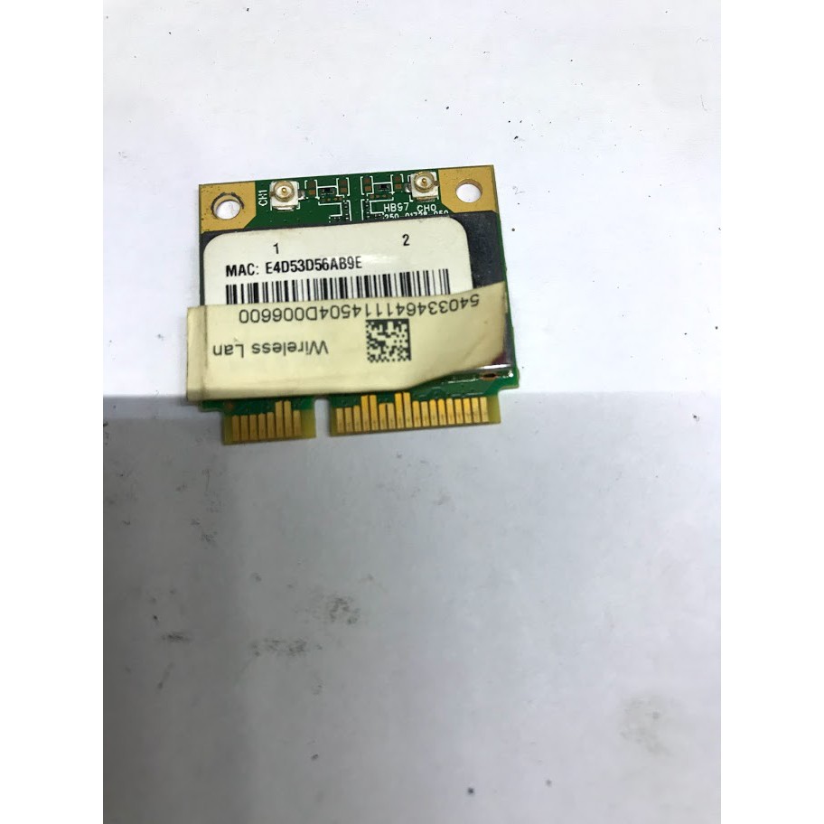 Cạc wifi laptop Acer 4752G 4750 4755 4750G 4755G 4752 WLAN Wireless Wi-Fi Card