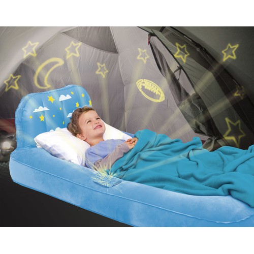 , Đệm hơi phát sáng Bestway 67496  nhiều màu sắc cho bé yêu ngủ ngon