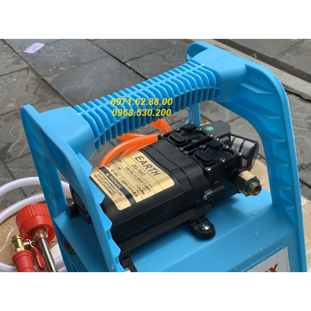 Máy phun thuốc, tưới vườn chạy acquy giá rẻ bảo hành 12 tháng
