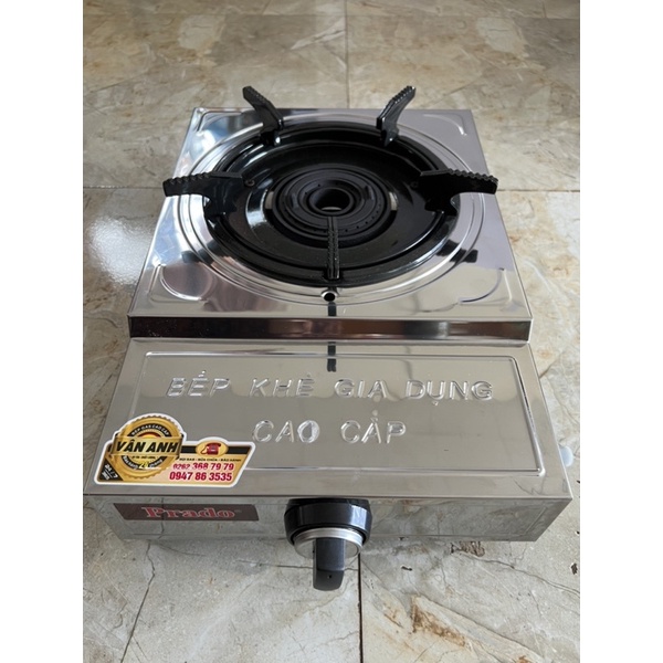 Bếp gas khè đơn inox - Bếp bán công nghiệp